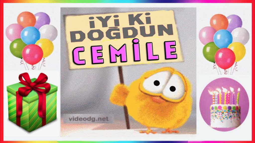 Nice mutlu yaşlara CEMİLE