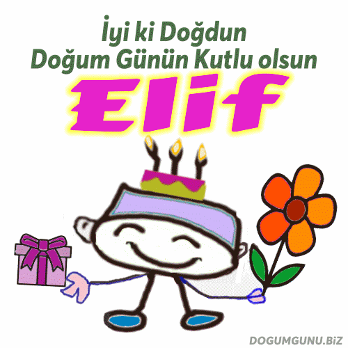 Elif İsmine Özel Doğum Günü Şarkısı