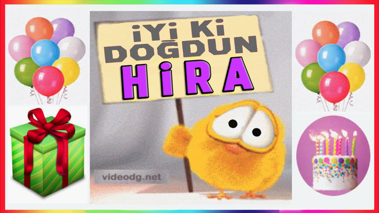 iyiki doğdun Hira