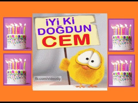 iyi ki doğdun CEM