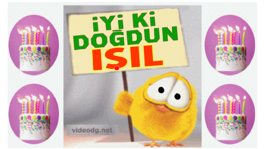 iyi ki doğdun IŞIL