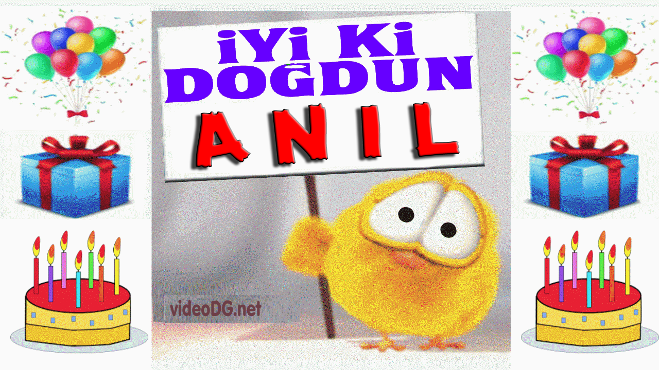 iyi ki doğdun ANIL