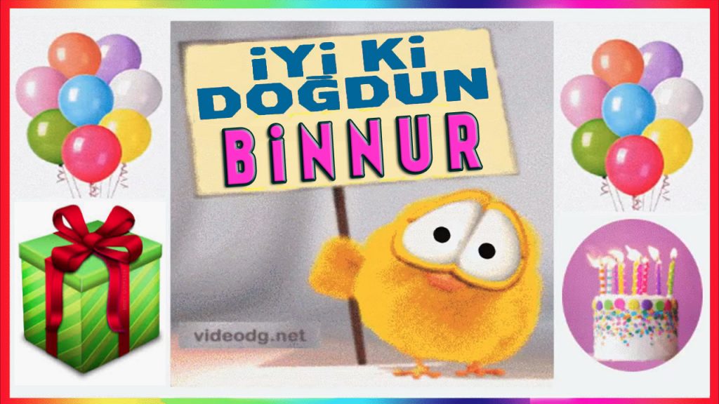 iyi ki doğdun Binnur