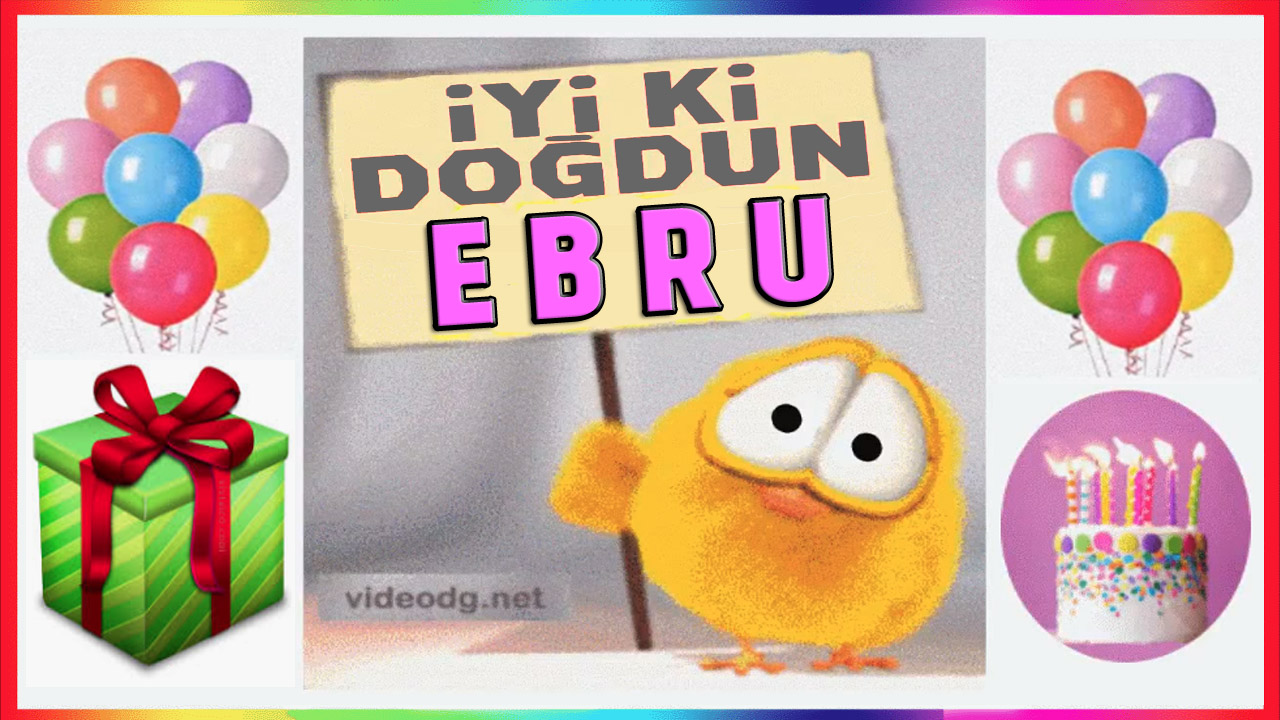 Nice mutlu yaşlara EBRU