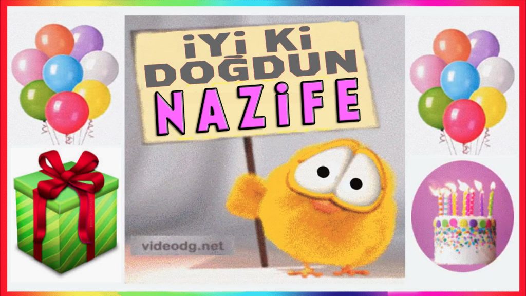 iyi ki doğdun NAZİFE