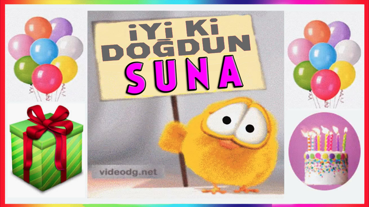 Nice mutlu yaşlara SUNA