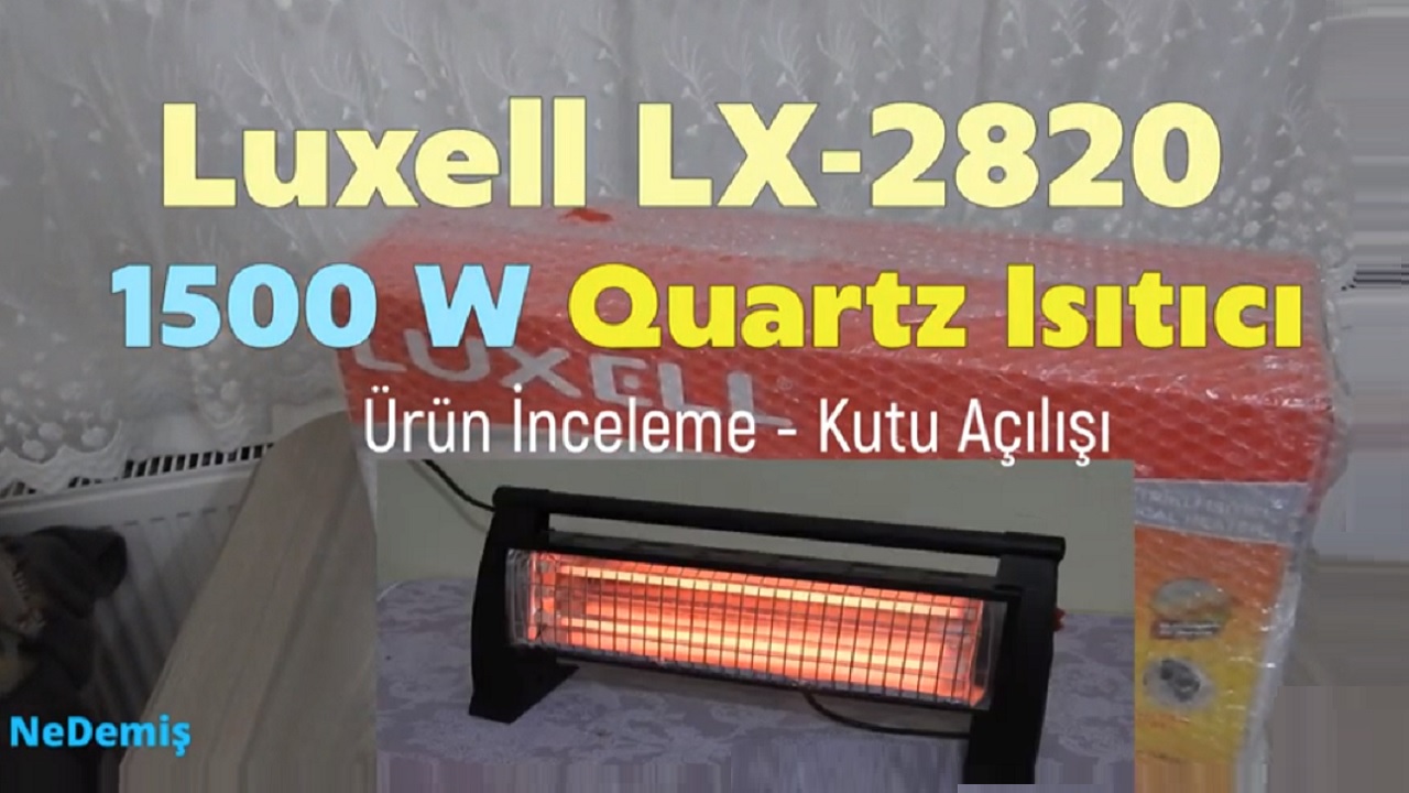 Luxell LX-2820 Quartz Isıtıcı Ürün İnceleme