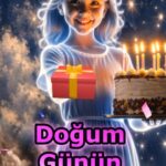 Sevimli Kızın Doğum Günü Tebriği