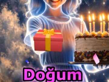 Sevimli Kızın Doğum Günü Tebriği