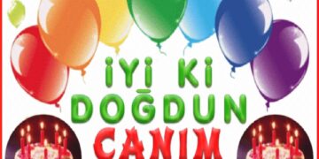 iyi ki doğdun CANIM ANNEM, tebrik kartı
