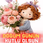 Kayak Yapan Çocukla Doğum Günü Tebrik