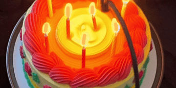 doğum günü pasta gif